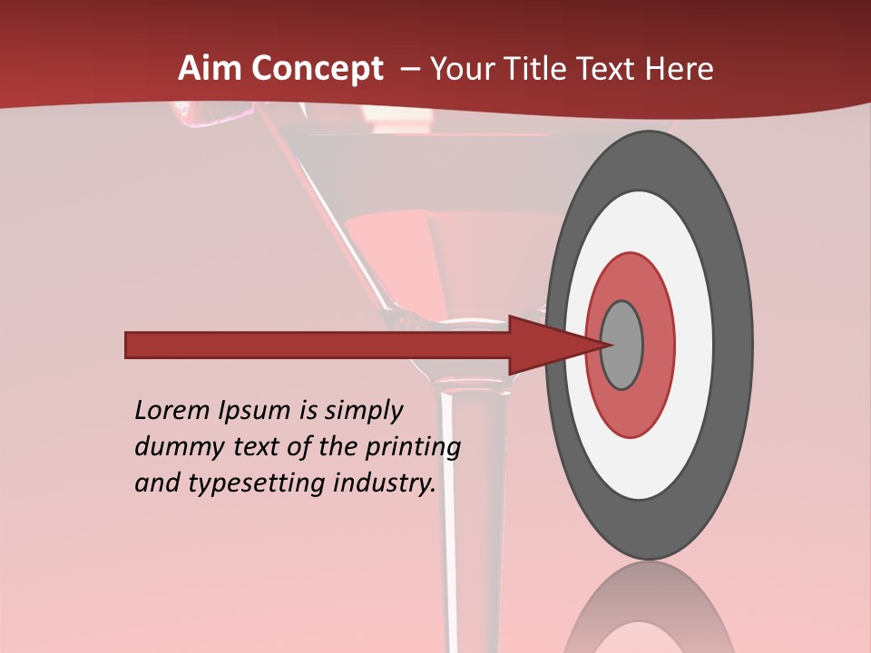 View Concept Pour PowerPoint Template