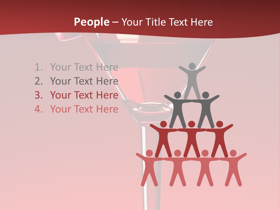 View Concept Pour PowerPoint Template