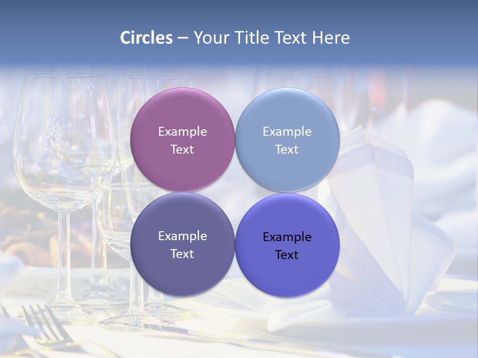 Catering Table PowerPoint Template