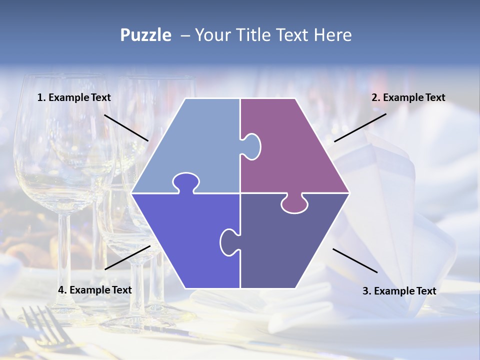 Catering Table PowerPoint Template