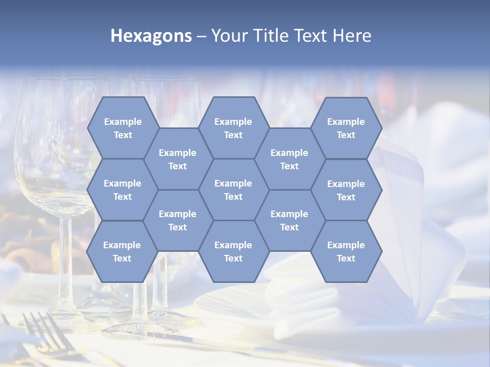 Catering Table PowerPoint Template