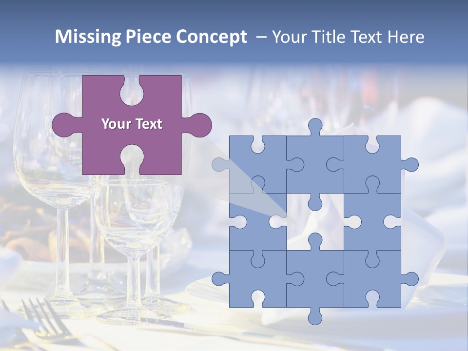 Catering Table PowerPoint Template