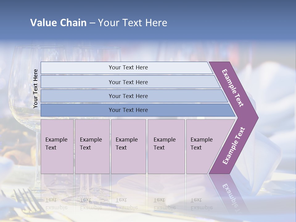 Catering Table PowerPoint Template