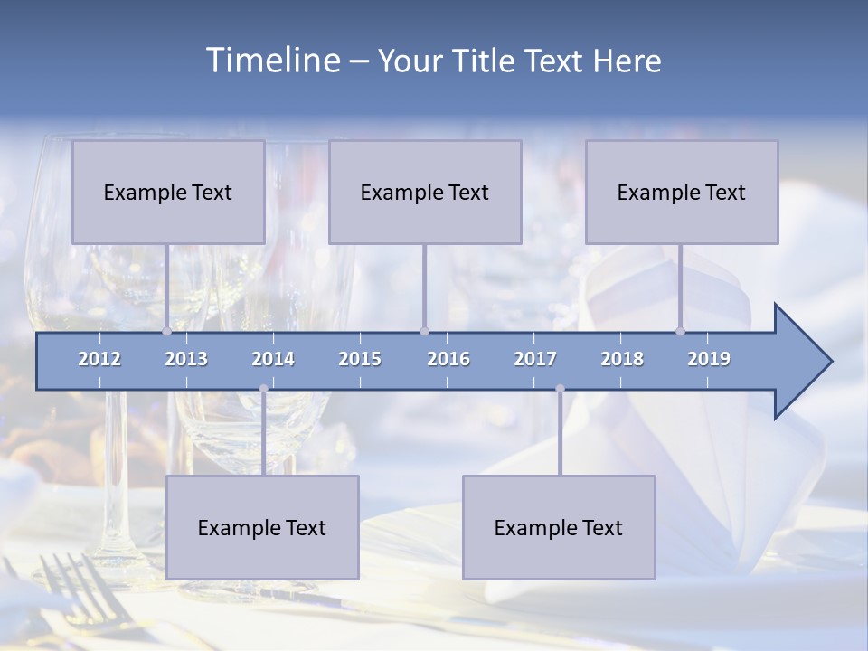 Catering Table PowerPoint Template