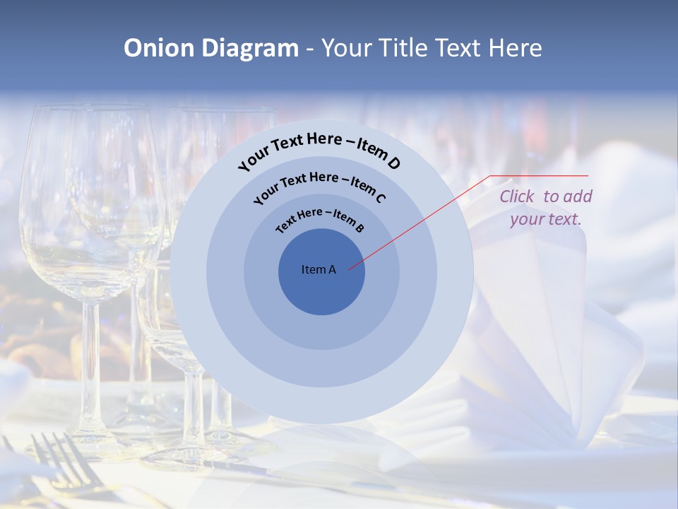 Catering Table PowerPoint Template