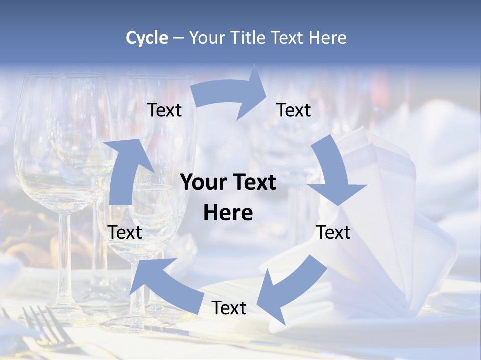 Catering Table PowerPoint Template