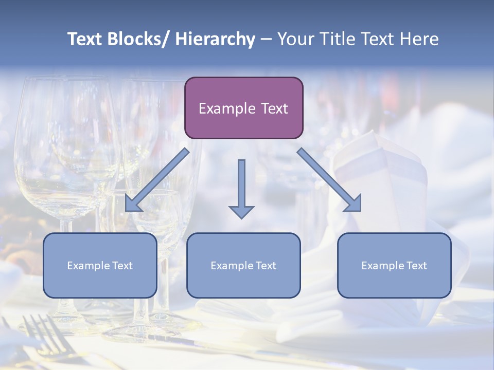 Catering Table PowerPoint Template