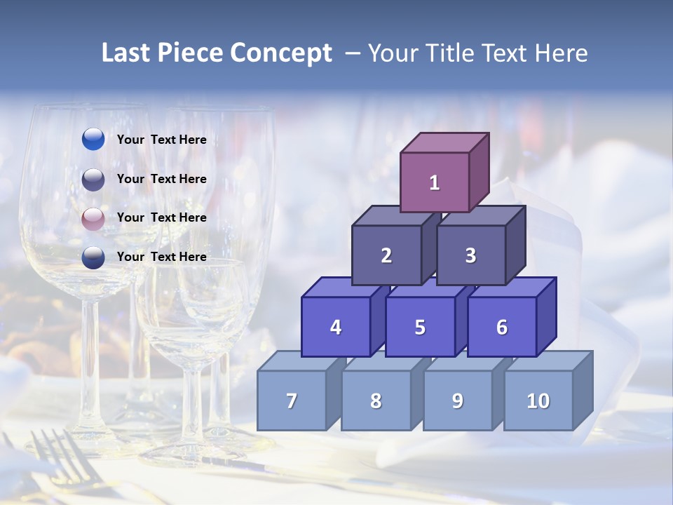 Catering Table PowerPoint Template