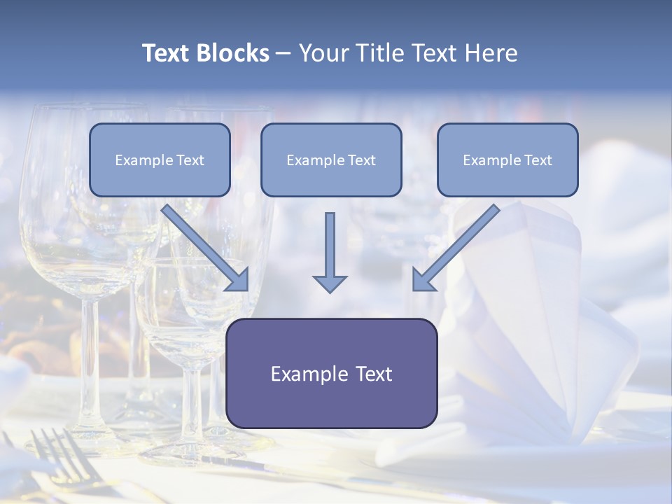 Catering Table PowerPoint Template