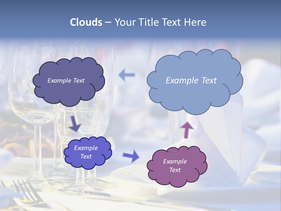 Catering Table PowerPoint Template