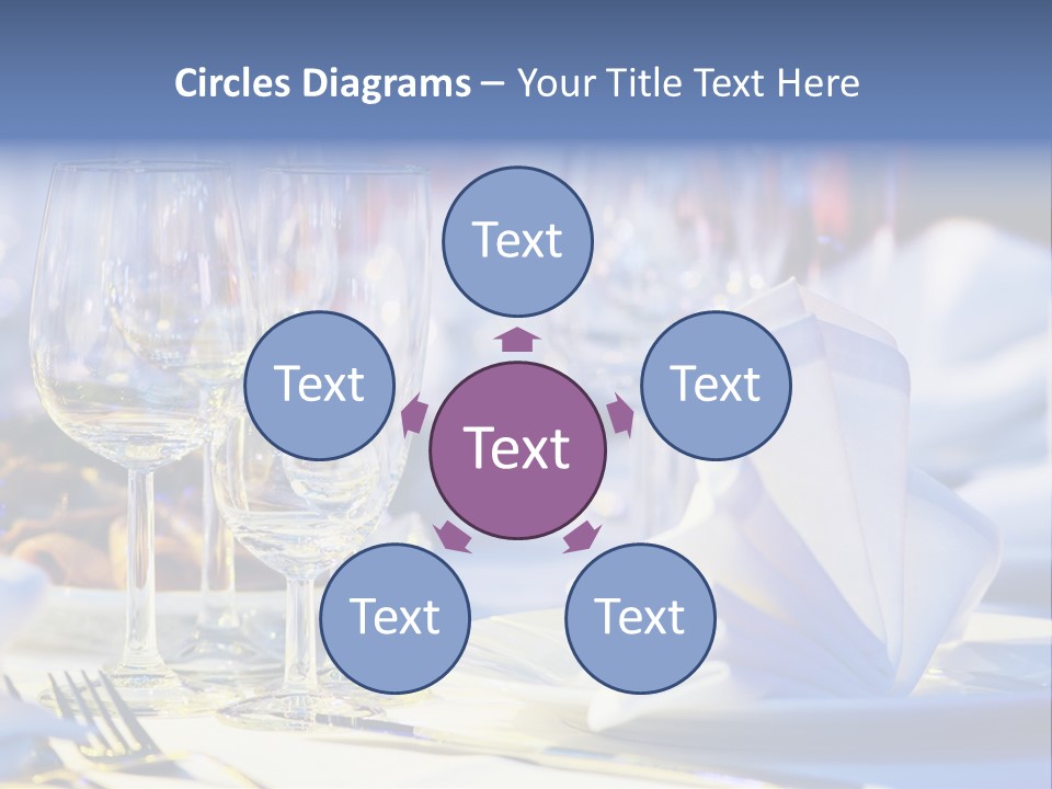 Catering Table PowerPoint Template