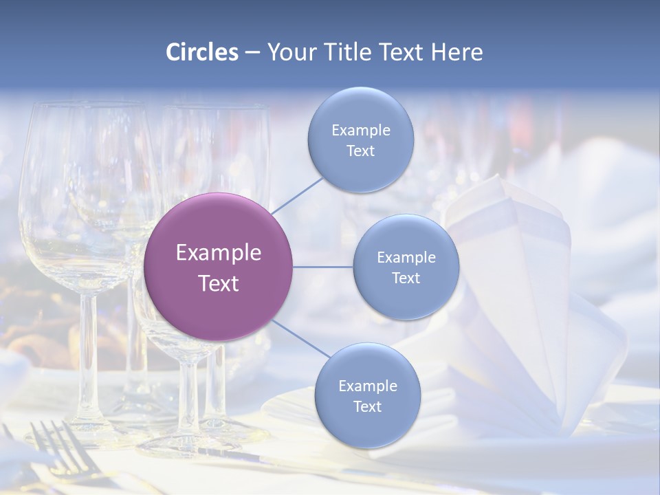 Catering Table PowerPoint Template
