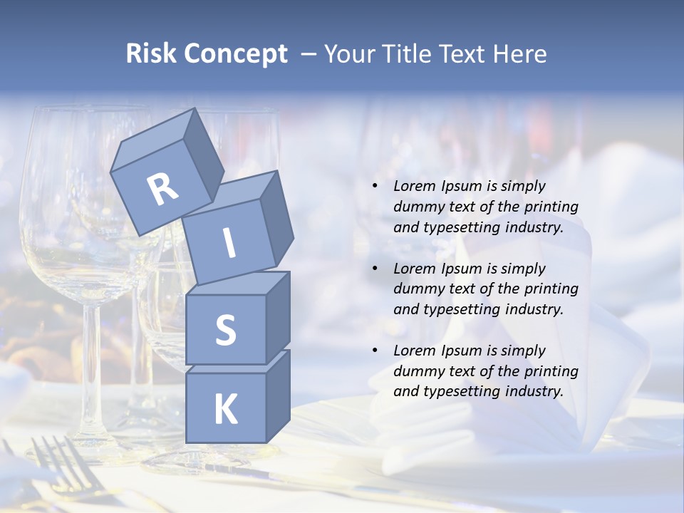 Catering Table PowerPoint Template