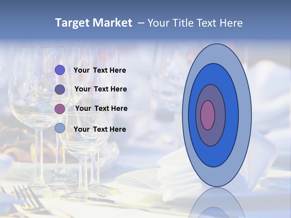 Catering Table PowerPoint Template