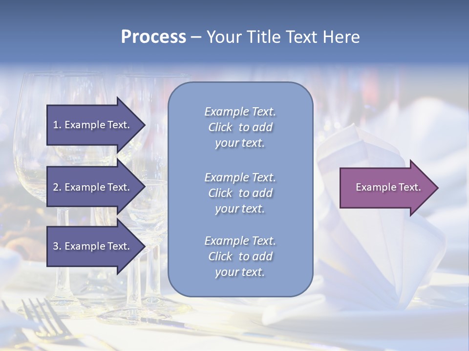 Catering Table PowerPoint Template