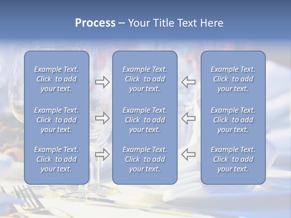 Catering Table PowerPoint Template