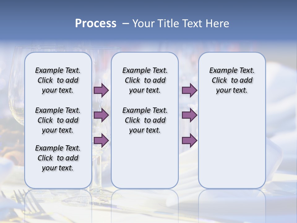 Catering Table PowerPoint Template