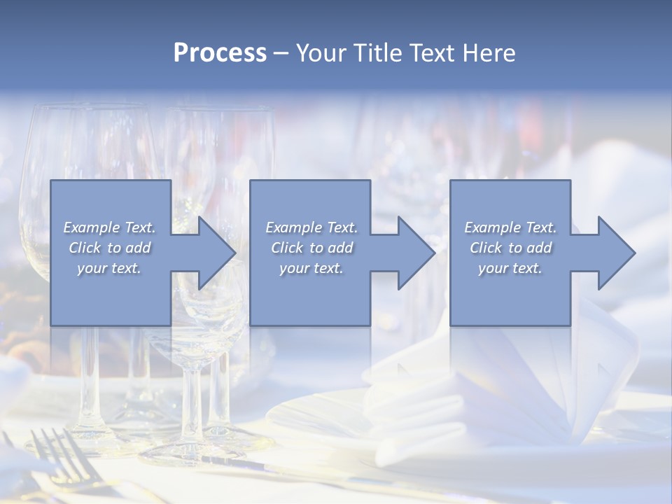 Catering Table PowerPoint Template