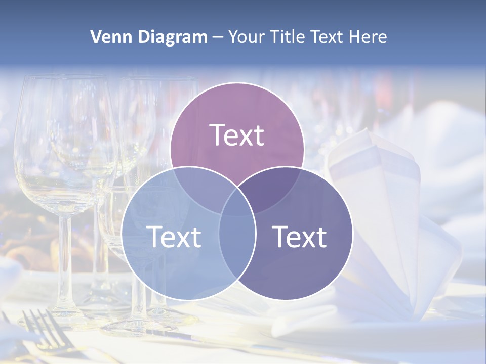 Catering Table PowerPoint Template