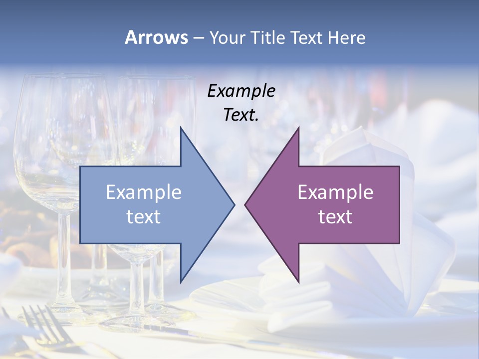 Catering Table PowerPoint Template