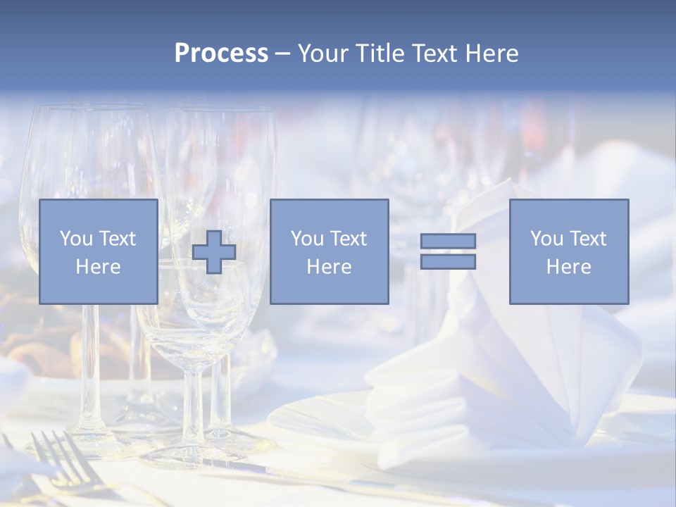 Catering Table PowerPoint Template