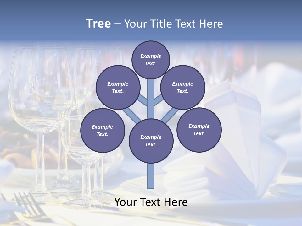 Catering Table PowerPoint Template