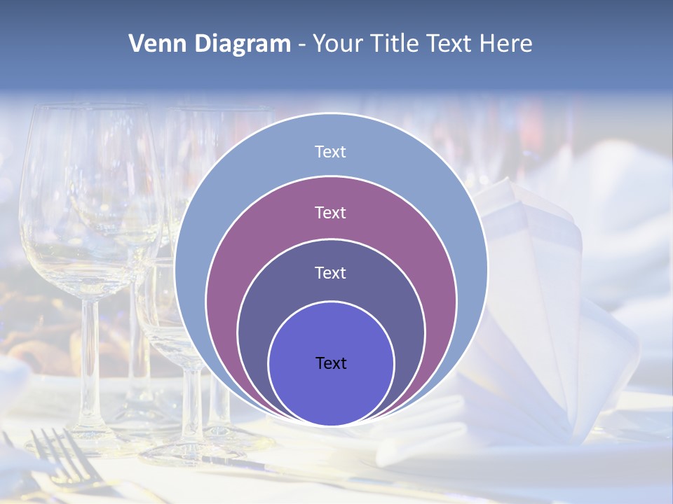 Catering Table PowerPoint Template
