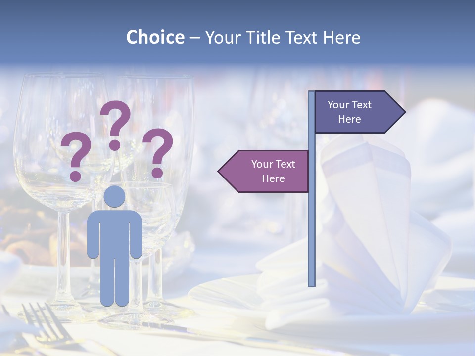 Catering Table PowerPoint Template