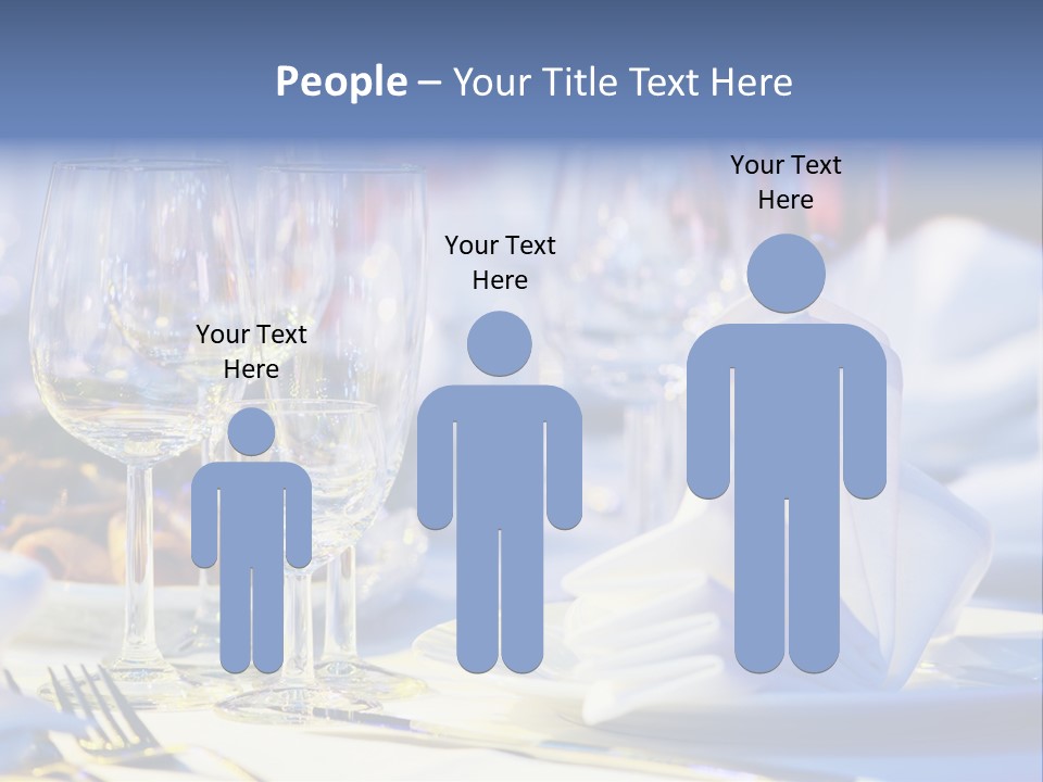Catering Table PowerPoint Template