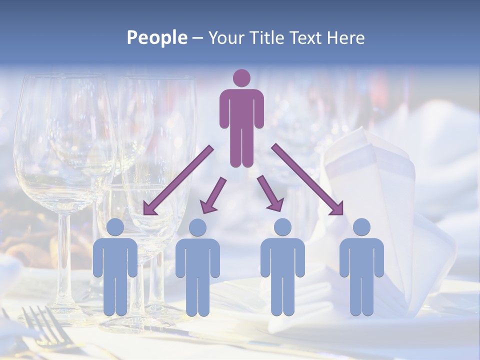 Catering Table PowerPoint Template