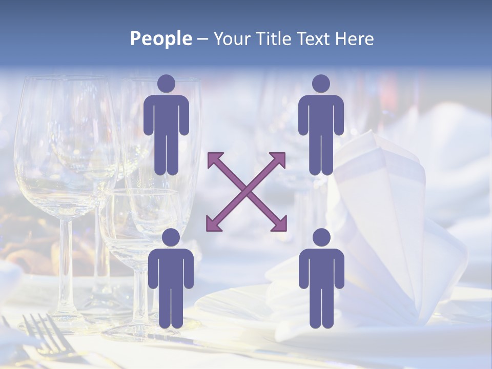 Catering Table PowerPoint Template