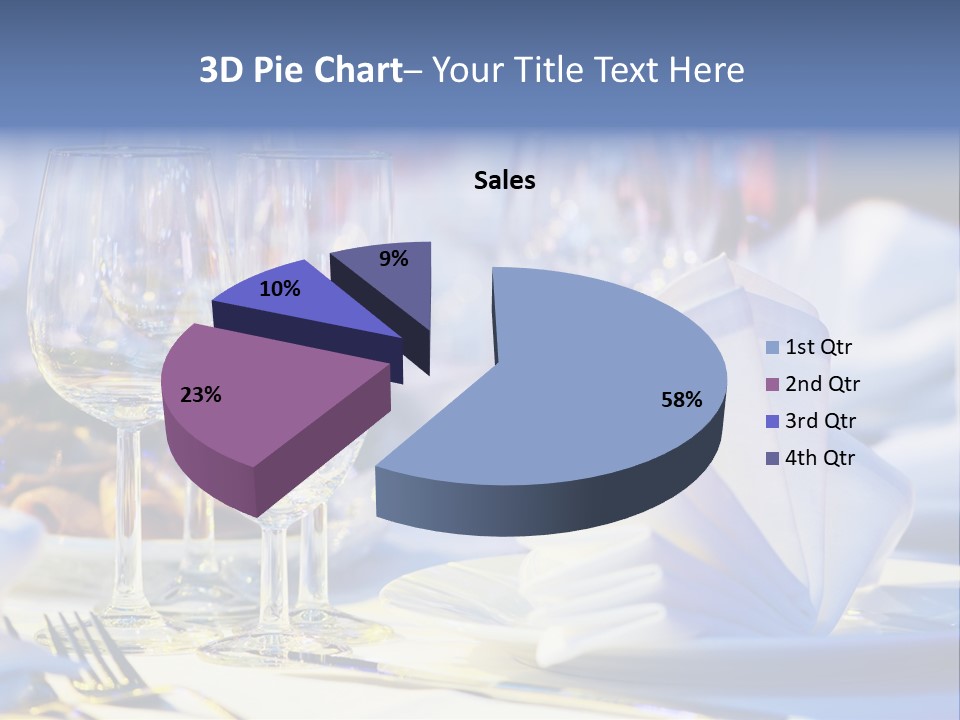 Catering Table PowerPoint Template