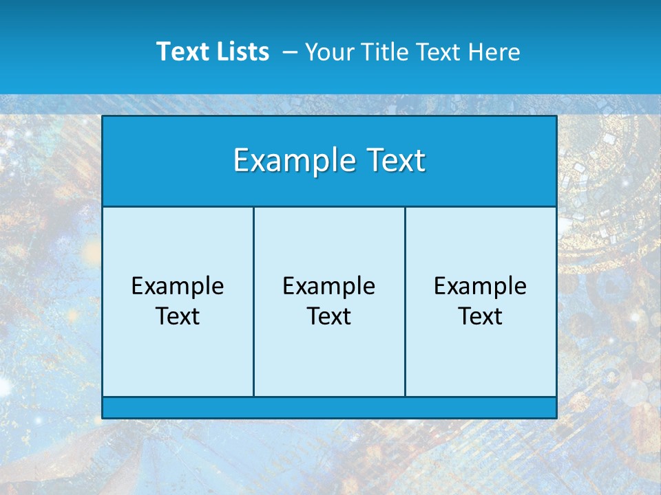 Blue Butterfly Background PowerPoint Template