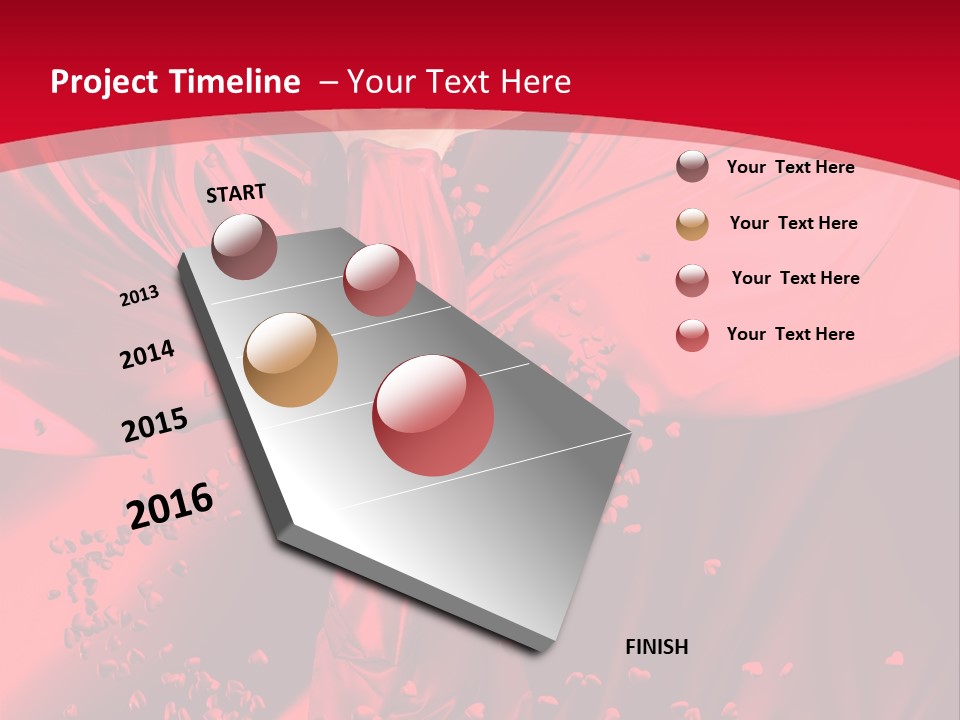 Goddess Of Love PowerPoint Template