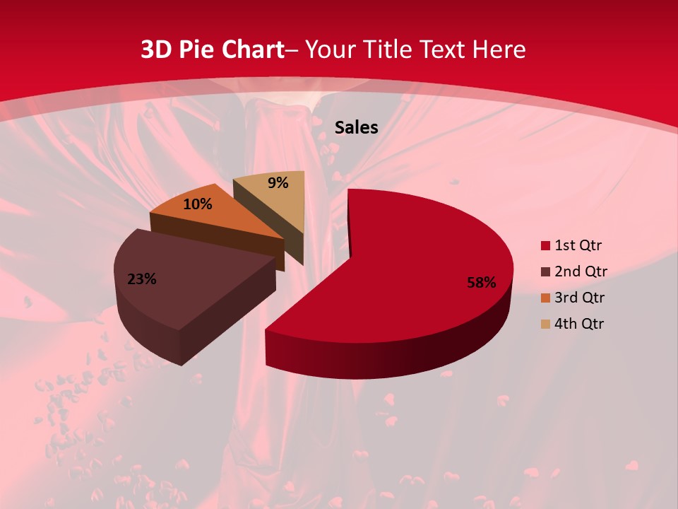 Goddess Of Love PowerPoint Template