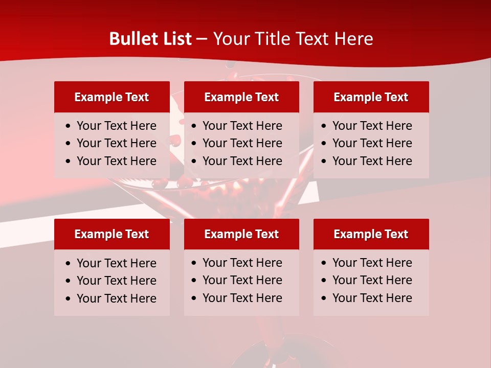 Space Unusual Drink PowerPoint Template