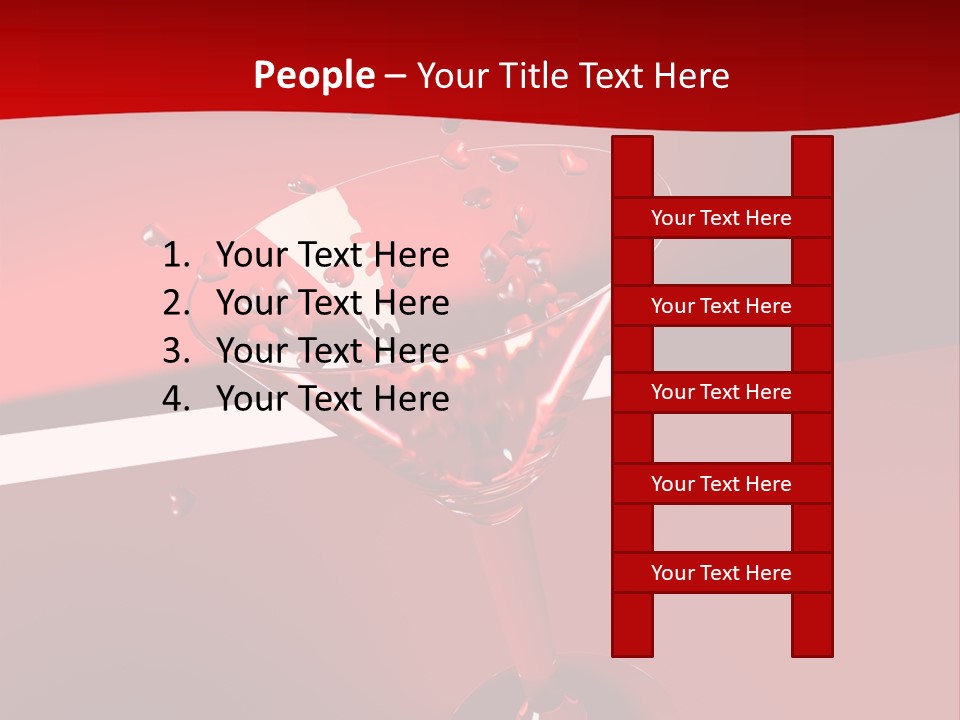 Space Unusual Drink PowerPoint Template
