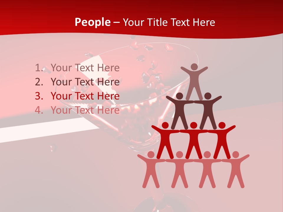 Space Unusual Drink PowerPoint Template