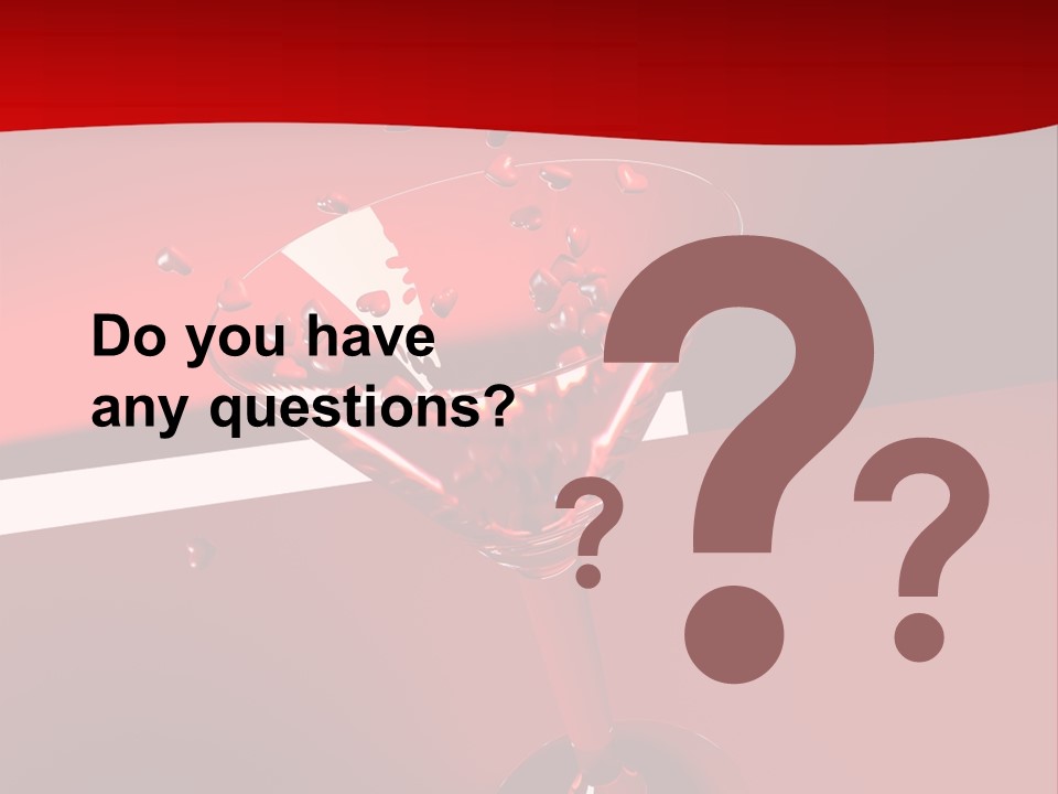 Space Unusual Drink PowerPoint Template