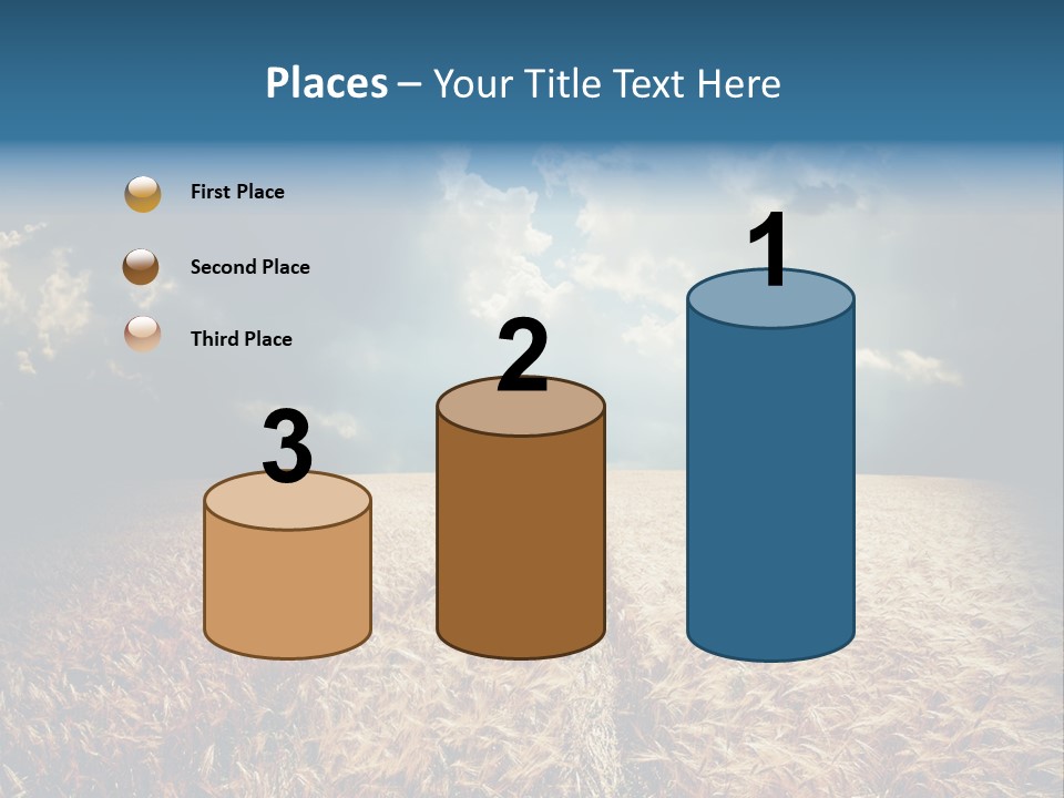 Dramatic Sky Background PowerPoint Template