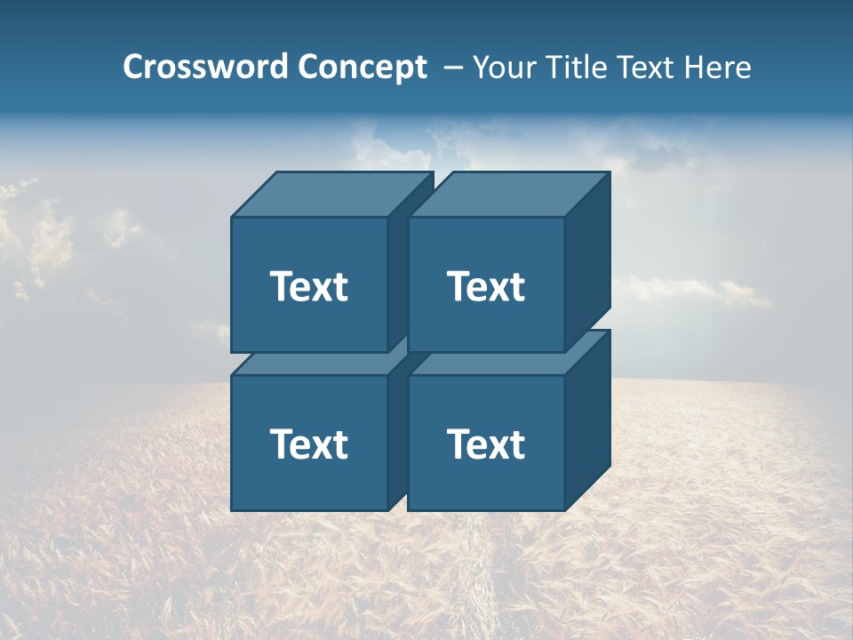 Dramatic Sky Background PowerPoint Template