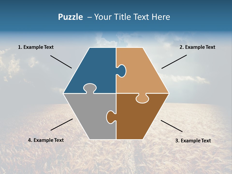 Dramatic Sky Background PowerPoint Template