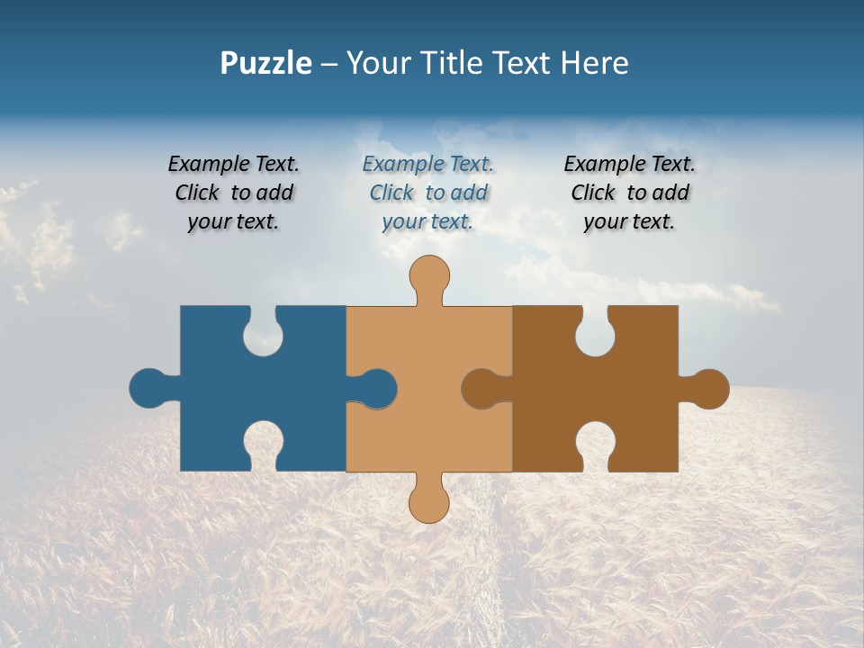 Dramatic Sky Background PowerPoint Template