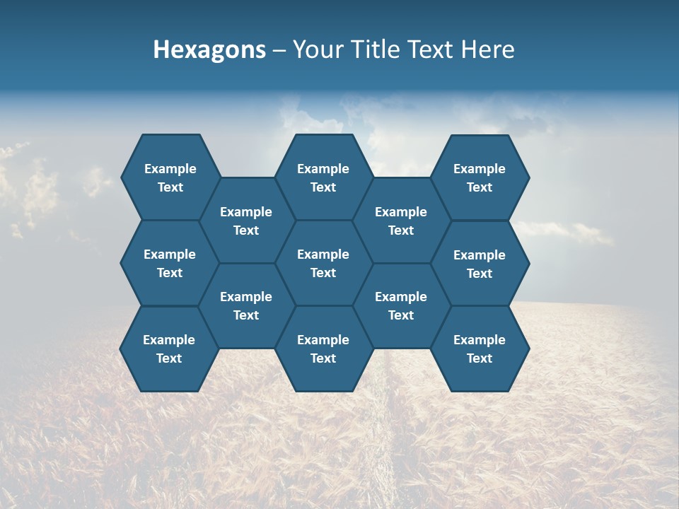 Dramatic Sky Background PowerPoint Template