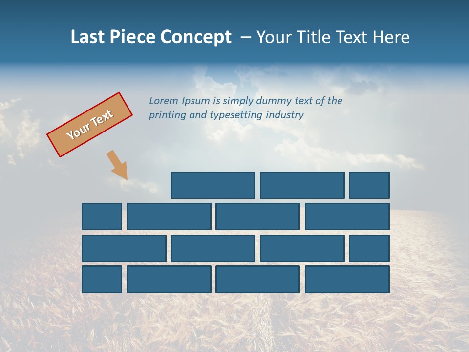 Dramatic Sky Background PowerPoint Template