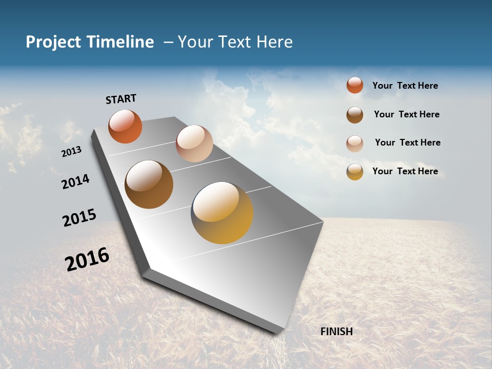 Dramatic Sky Background PowerPoint Template