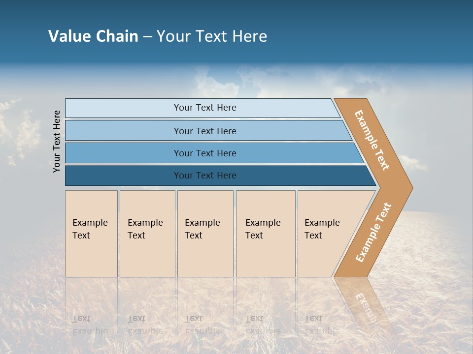 Dramatic Sky Background PowerPoint Template
