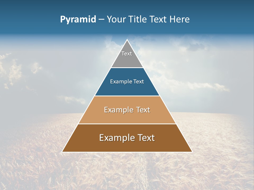 Dramatic Sky Background PowerPoint Template