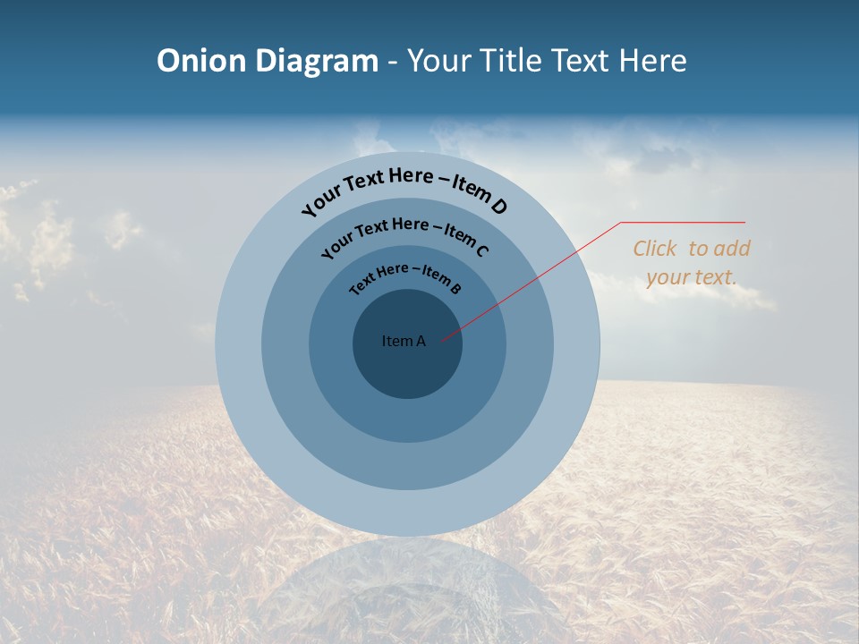 Dramatic Sky Background PowerPoint Template