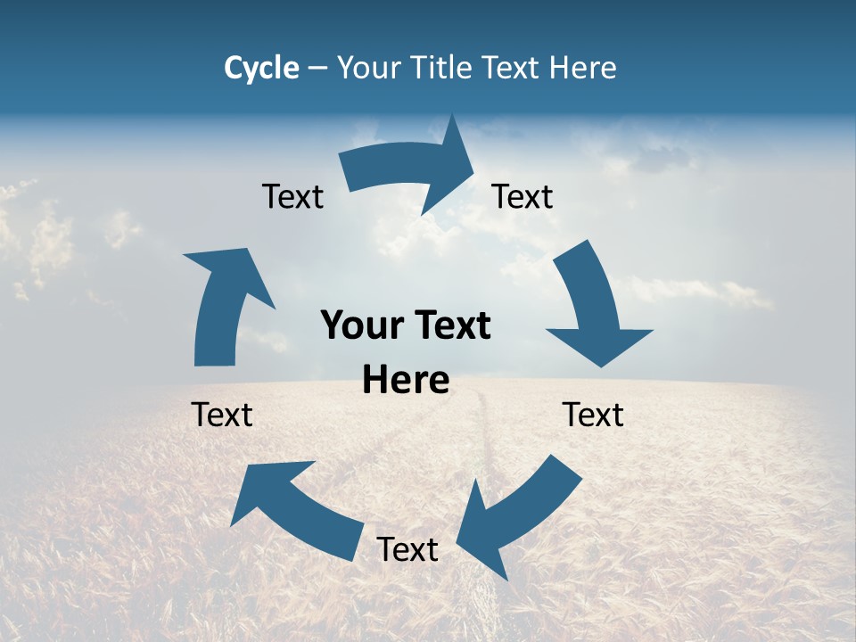 Dramatic Sky Background PowerPoint Template